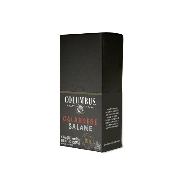 COLUMBUS(r) Calabrese Salami sleeve . C1RA - Front Right Closed Case (Hi Res)