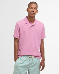 Sports Short-Sleeved Polo Shirt True Pink