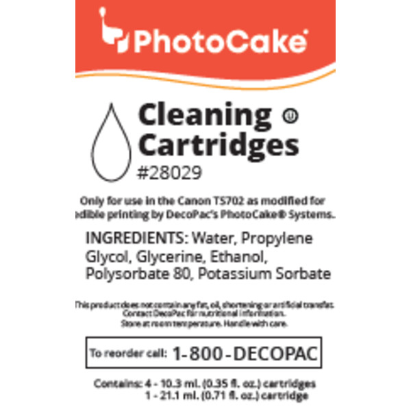 Printer Cleaning Cartridges Canon Ts702 DecoPac