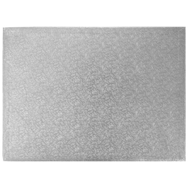 1/2 Sheet Silver Foil Cake Board
