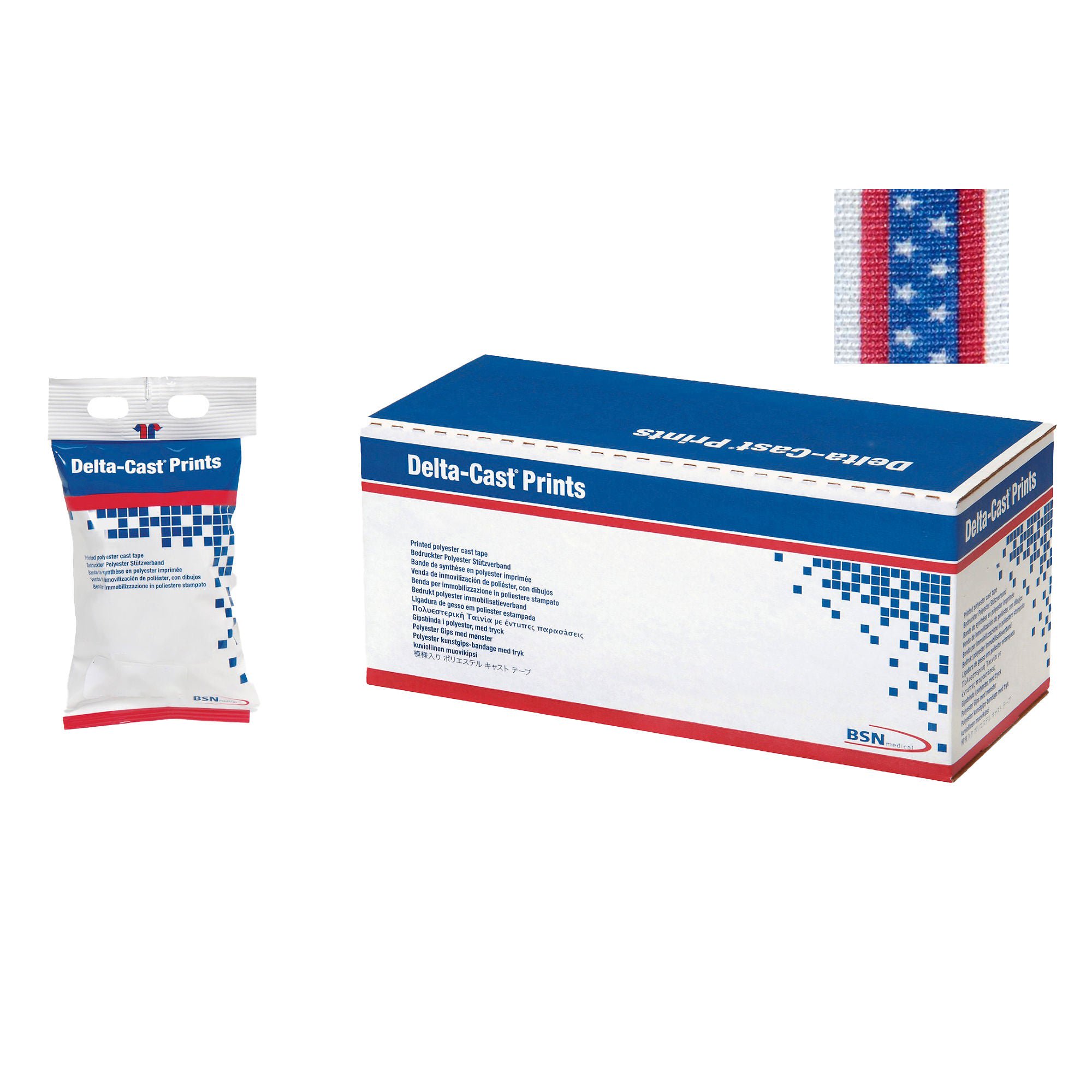 Delta-Cast® Prints Cast Tape, 3 Inch x 4 Yard