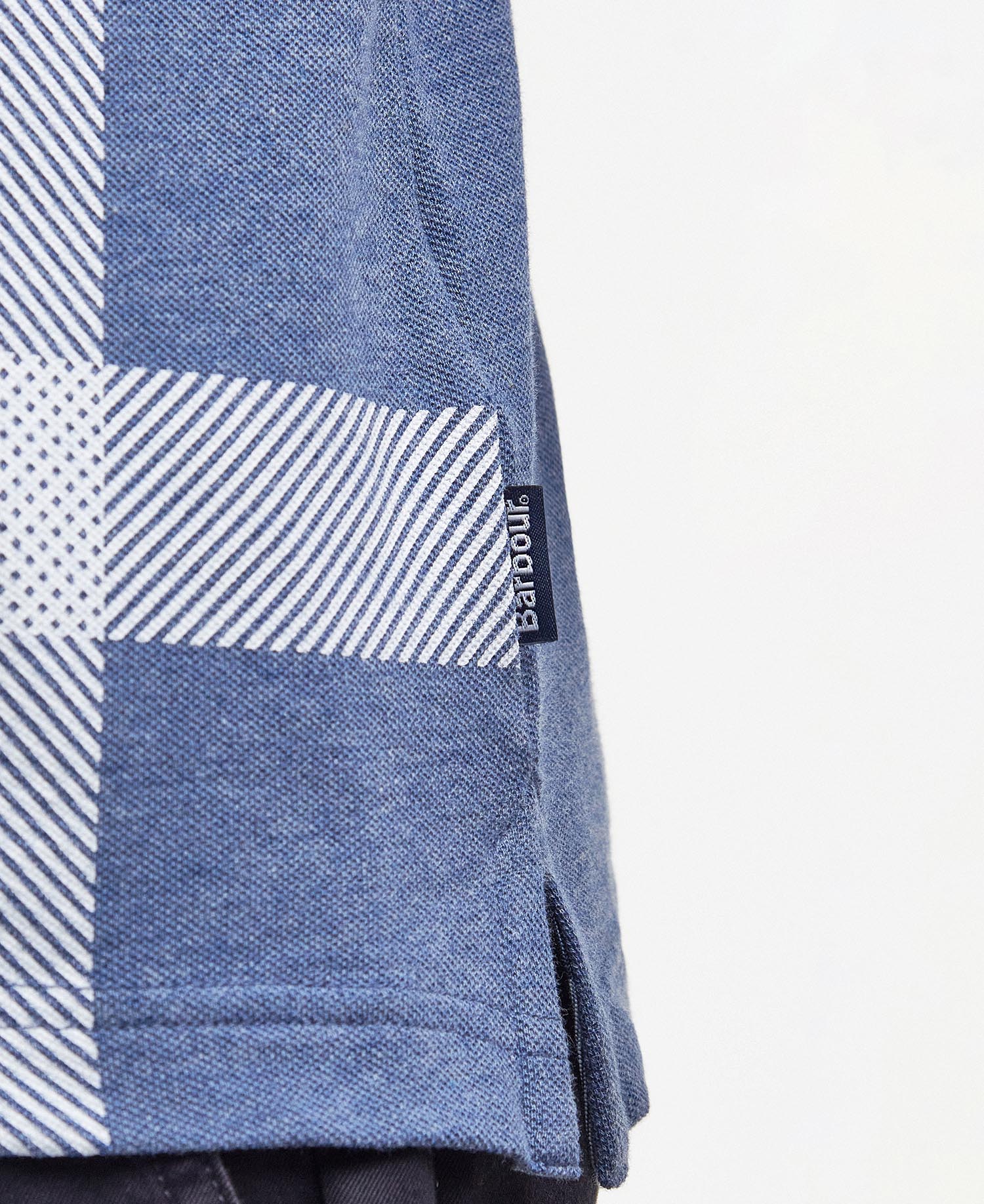 Blaine Tartan Short-Sleeved Polo Shirt image number 5