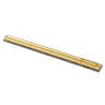 Unger, GoldenClip, 10", Brass Squeegee Channel