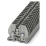 Feed-Through Terminal Block Bolt Connection 800V 32A 26-10 AWG 9mm W Gray
