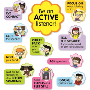 Active Listening Bulletin Board Set