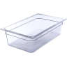 Carlisle, StorPlus™ Polycarbonate Food Pan Full-Size, 6" Deep, Clear
