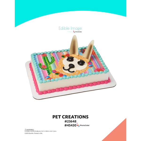 Pet Creations The Magic of Cakes® PhotoCake® Enhanced Background Page