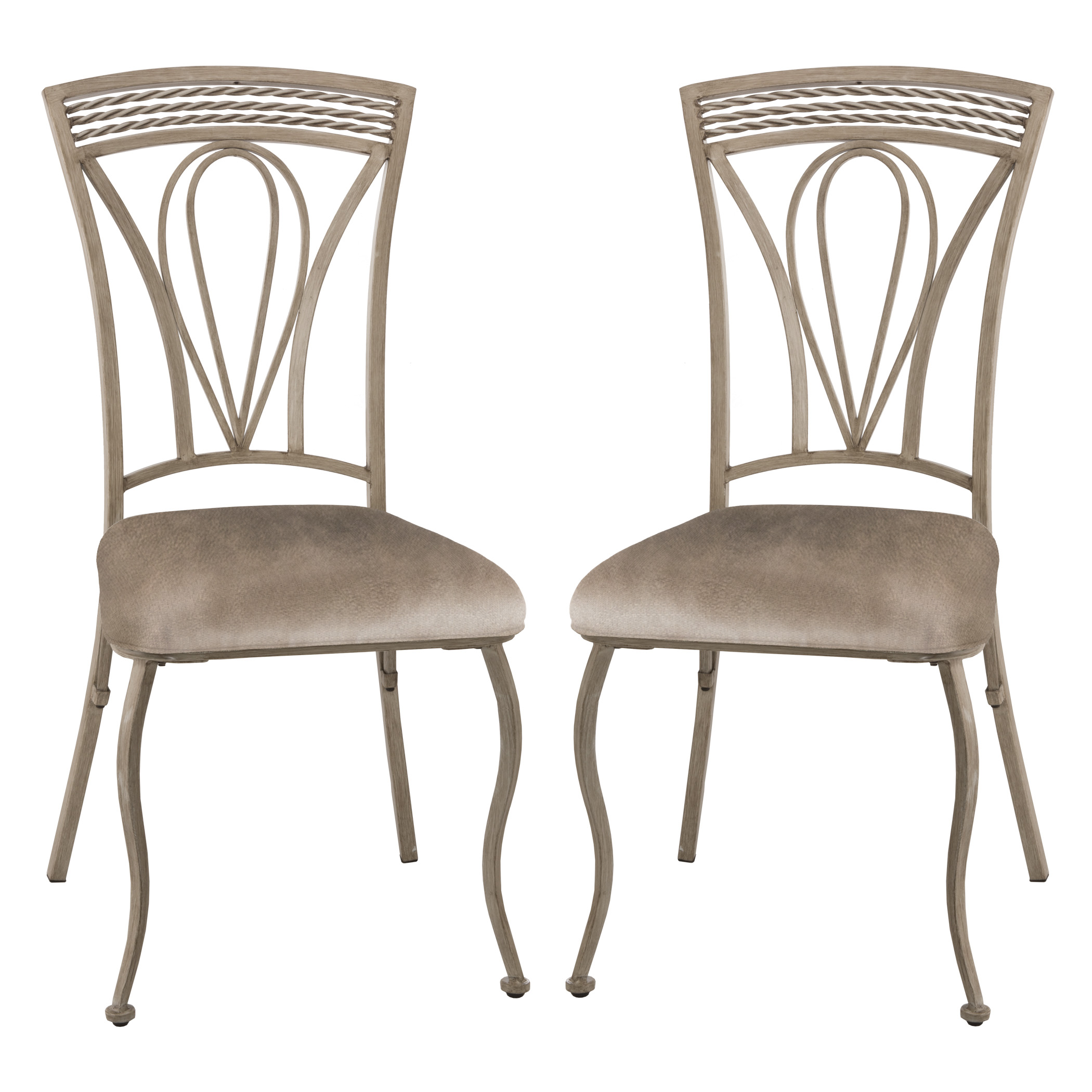 Napier Metal Dining Chair, Set of 2