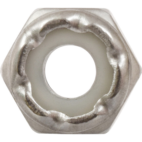 Stainless Steel Nylon Insert SAE Fine Stop Nut Stop & Lock Nuts