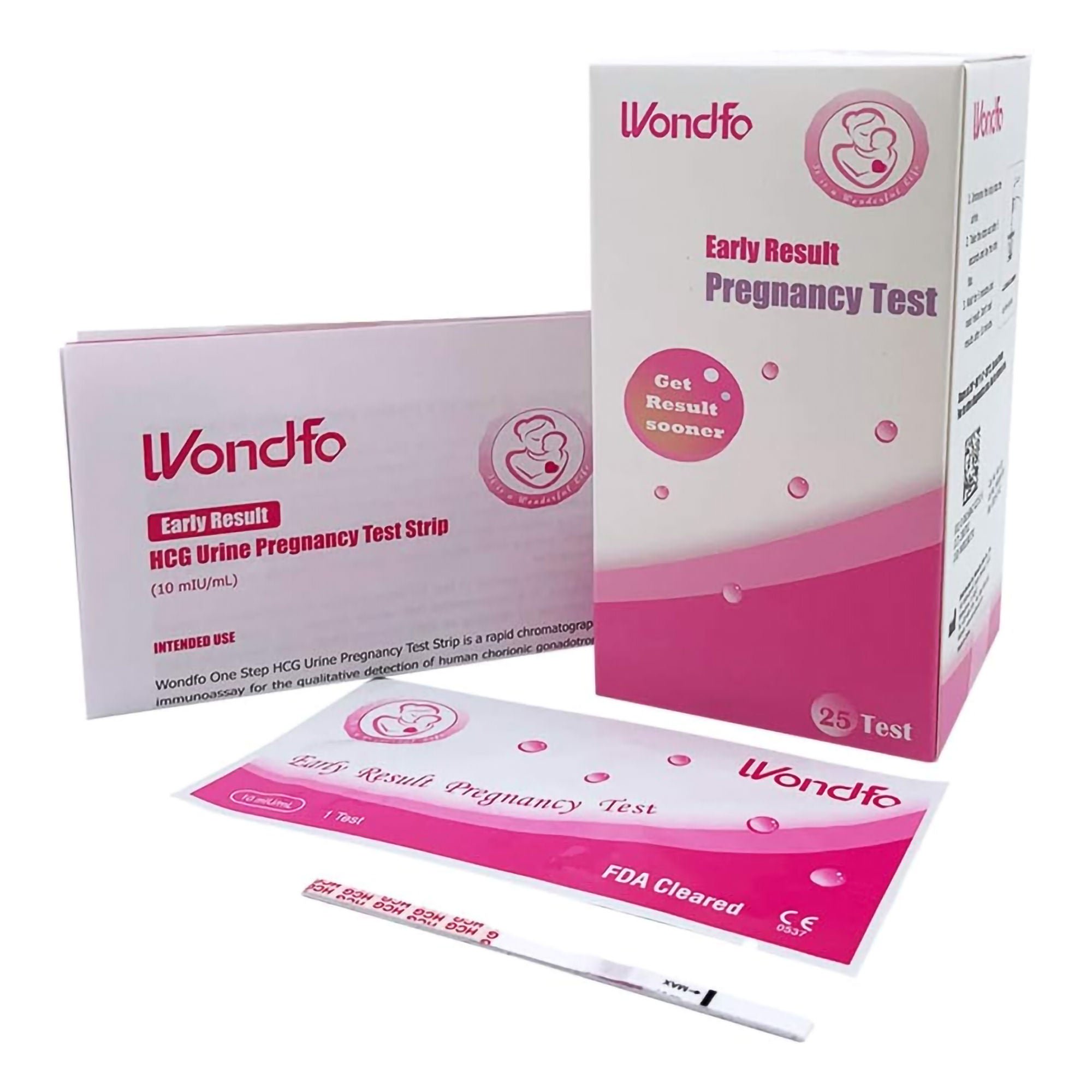 Wondfo USA Co Ltd PREGNANCY TEST, MIDSTREAM 10MIU (140/CS)