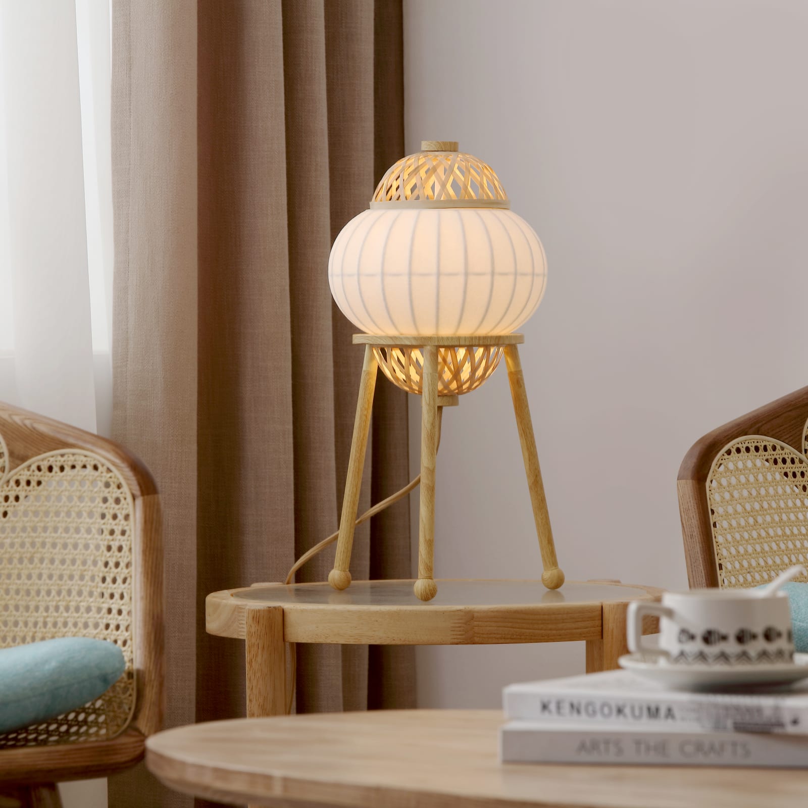 Hikari Table Lamp — installation 2