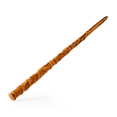 Wizarding World Harry Potter, 13-inch Hermione Granger Patronus Light-up Projection Magic Wand, Kids Toys for Ages 6 and up