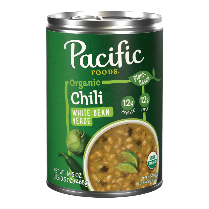 Organic Plant-Based White Bean Verde Chili