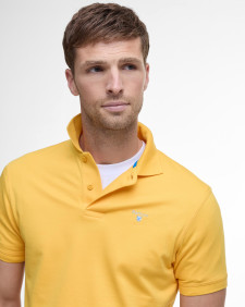 Active Short-Sleeved Polo Shirt Classic Yellow