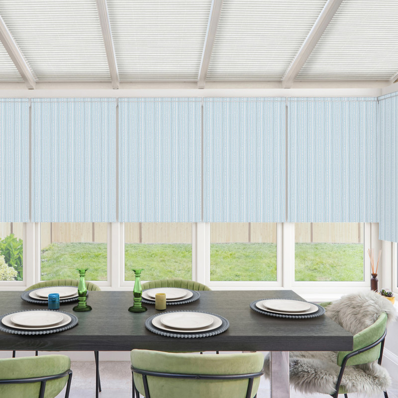 Terassa Blue Roller Blind