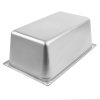 Full-size 8-inch-deep Super Pan® heavy-duty stainless steel transport pan