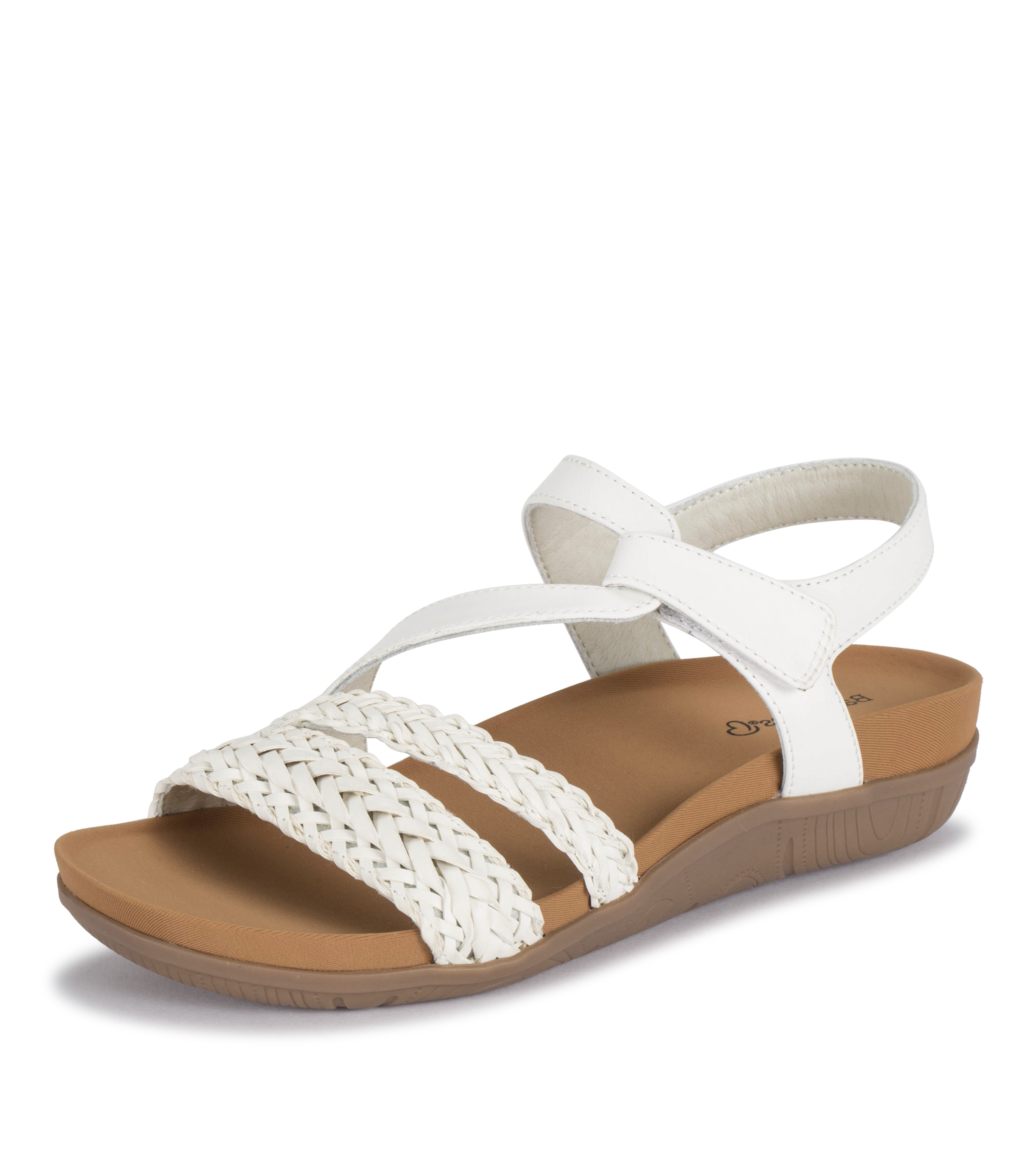 Baretraps JALEN Women's Sandals White Size 7.5 W (BT28091)