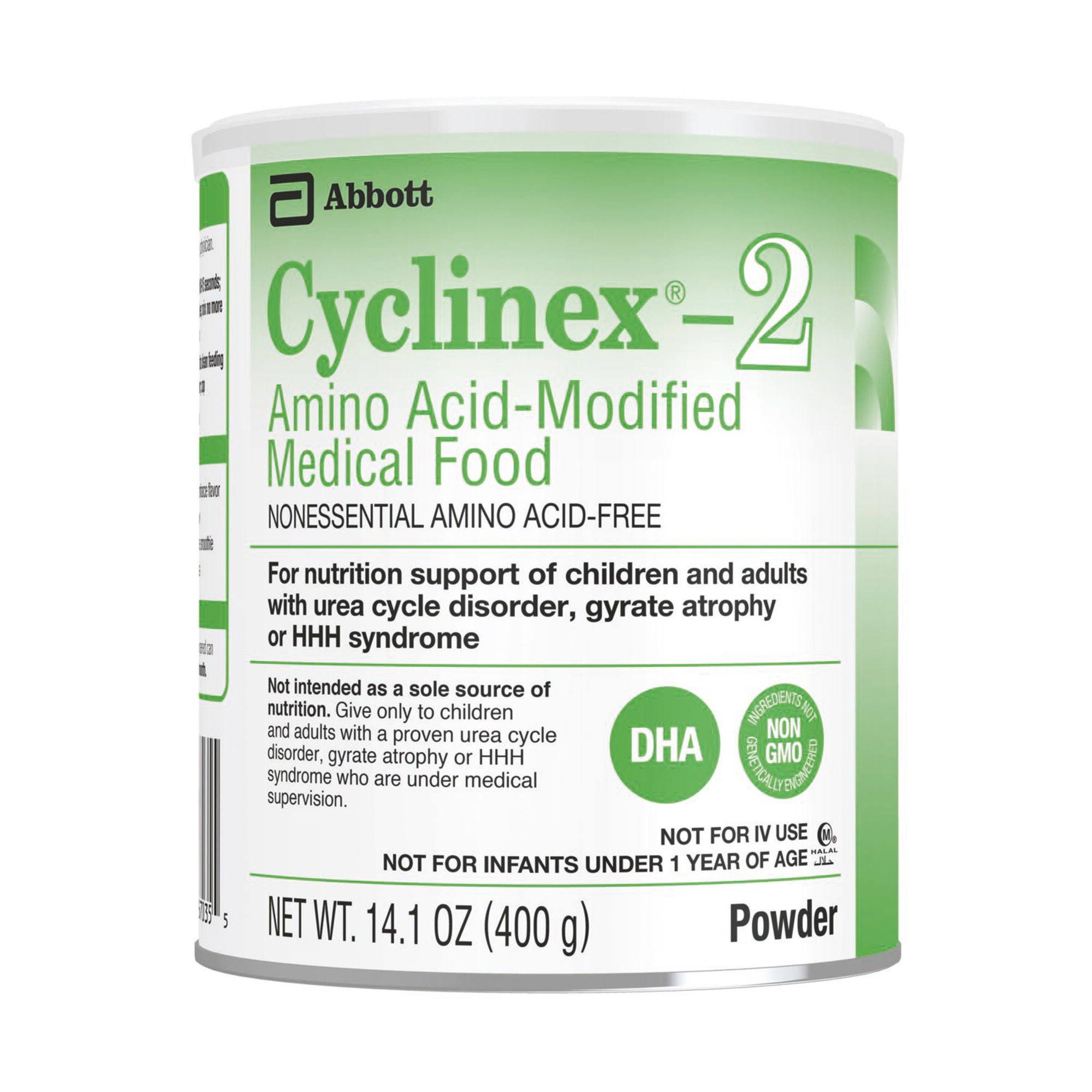 Cyclinex®-2 Medical Food for Urea Cycle Disorder, Gyrate Atrophy & HHH Syndrome