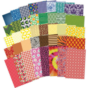 All Kinds of Fabric Design Papers&trade;, 200 Sheets