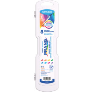 Color Wheel Watercolor Set with Brush, 8 Colors