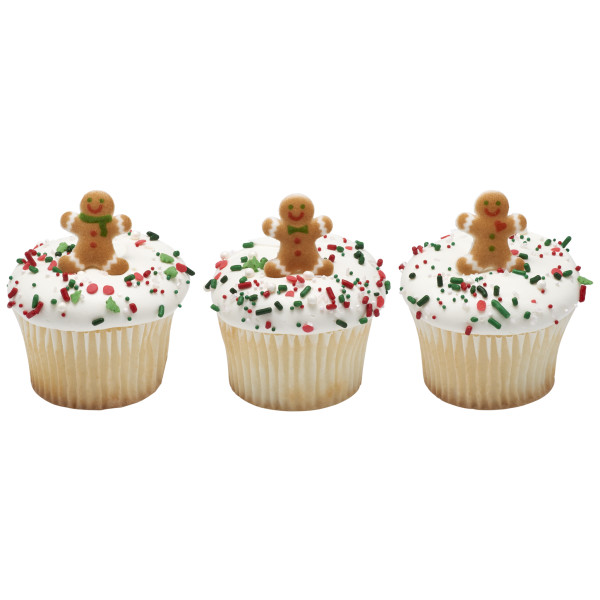Gingerbread Man Assortment Dec-Ons® Decorations