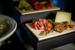Cubic cutting board tables