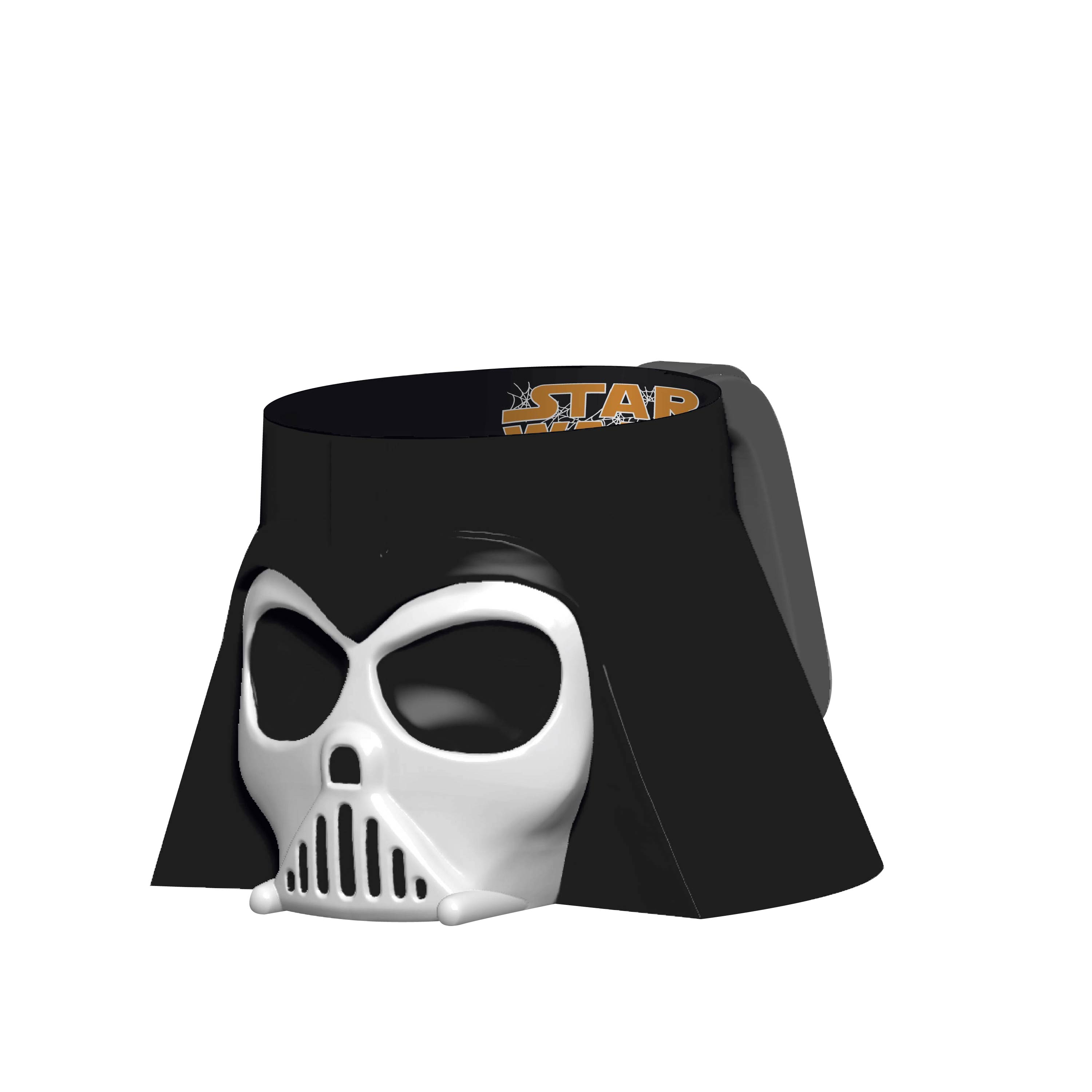 Star Wars 20 ounce Coffee Mug and Spoon, Darth Vader
