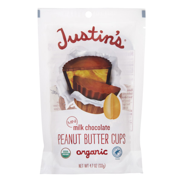 JUSTIN'S (r) Milk Chocolate Peanut Butter Mini Cup . C1CB - Front Center Inner Pack (Hi Res)