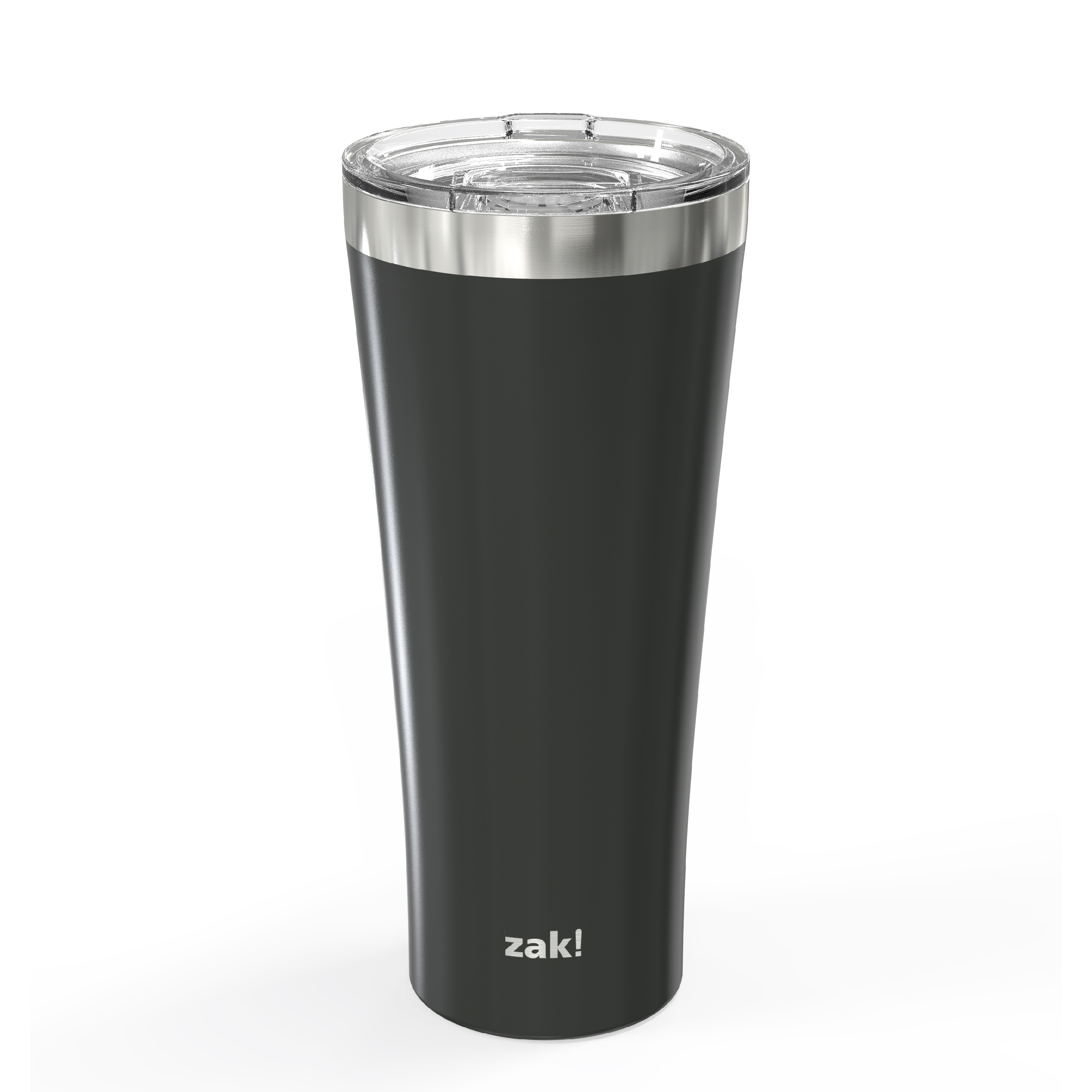 Alpine 30 ounce Stainless Steel Vacuum Insulated Tumbler with Straw, Charcoal slideshow image 2
