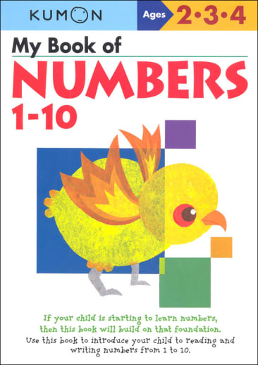 Kumon My Book of Numbers 1-10