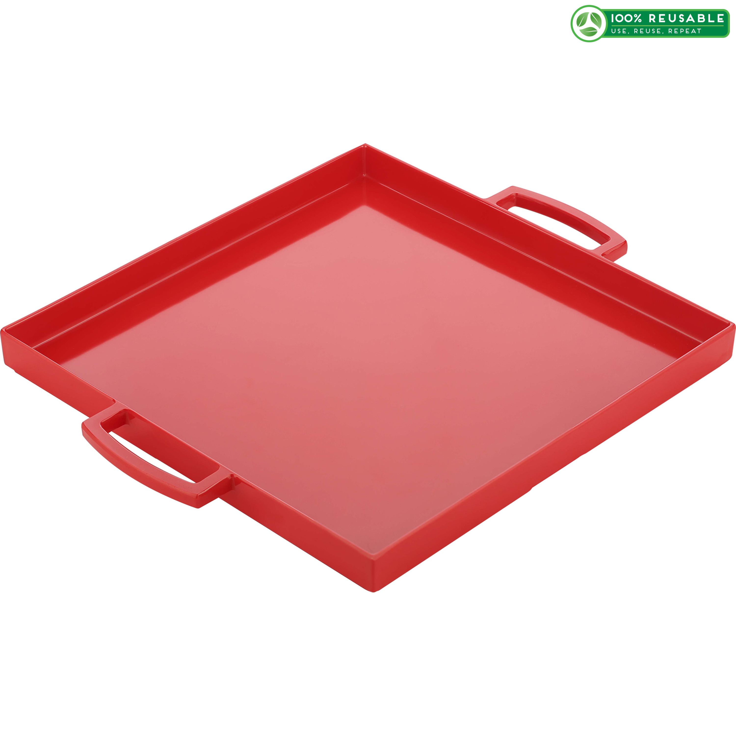 Meeme Serving Tray, Red slideshow image 1 Meeme Serving Tray, Red slideshow image 1