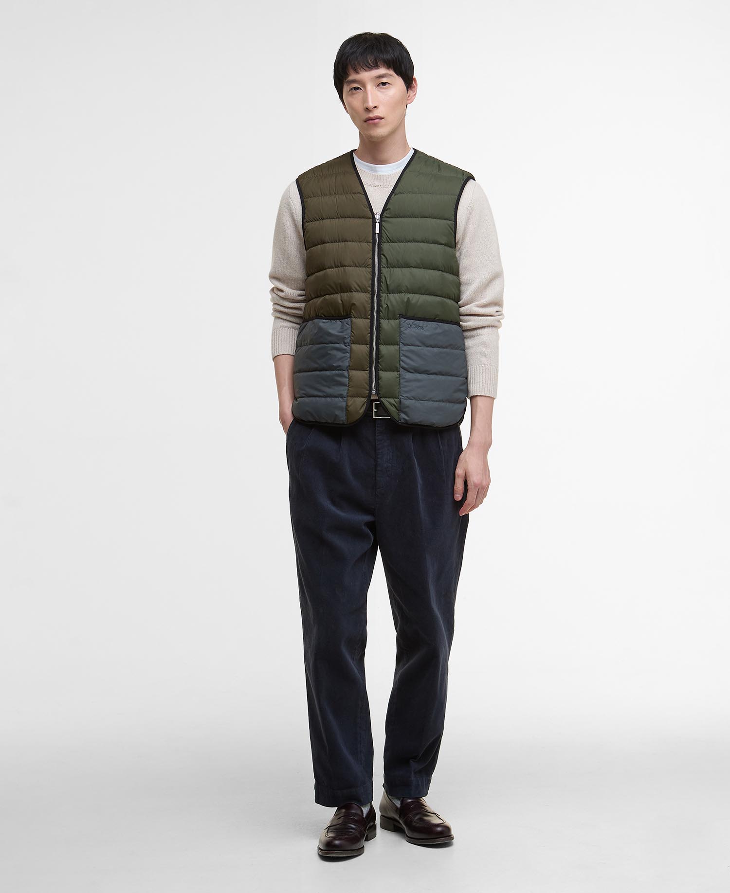 Gilet reversibile in piuma d’oca image number 1