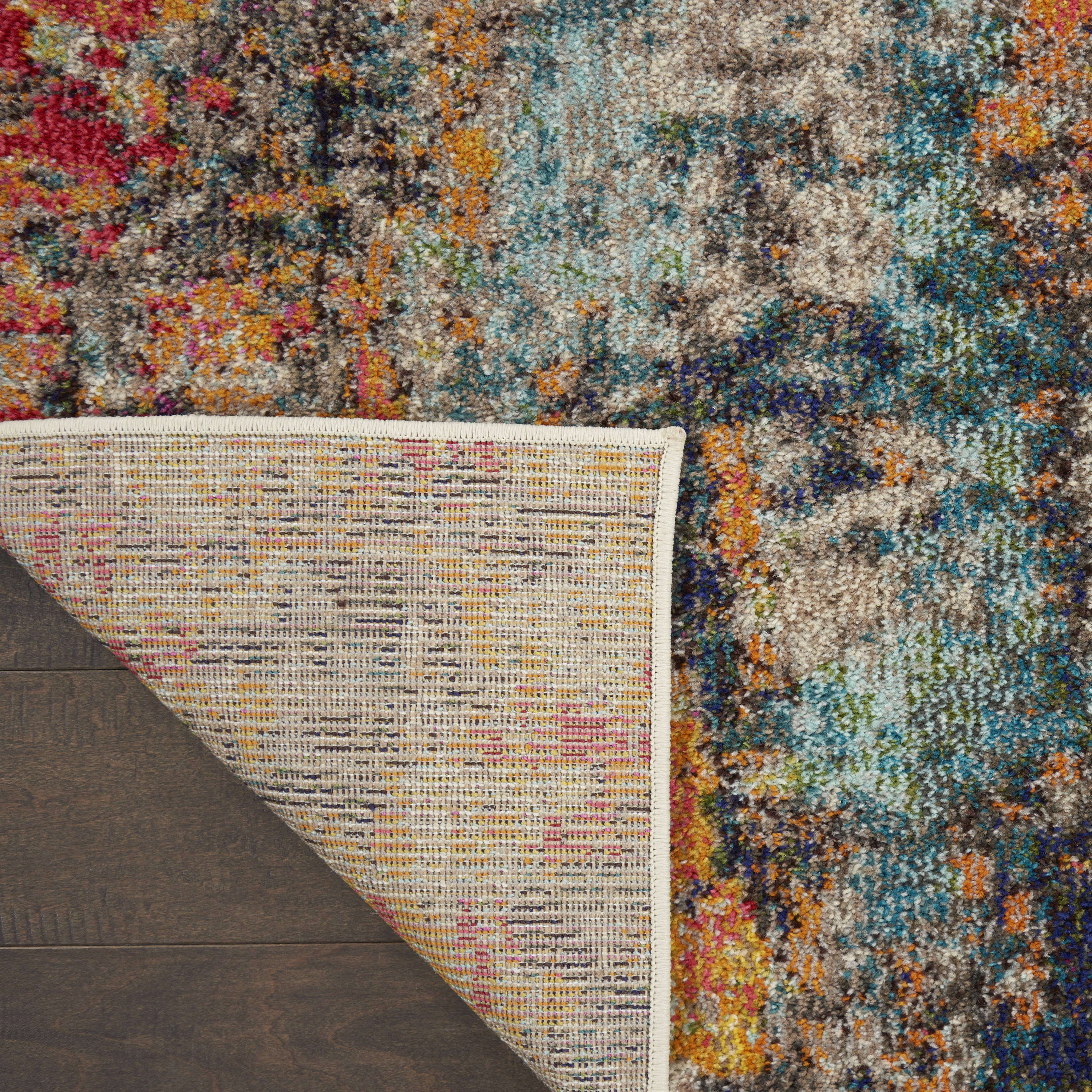 Nourison Celestial 2'2" x 3'9" Multicolor Modern Indoor Rug