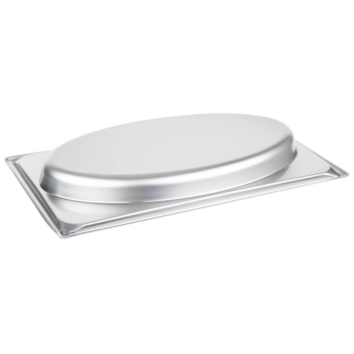 Full-size 2-inch-deep Super Pan® stainless steel super shape oval wild pan