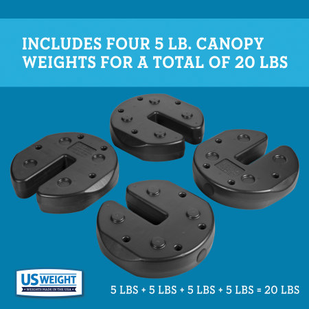 Tailgater Canopy Weights - 20 lbs. 3