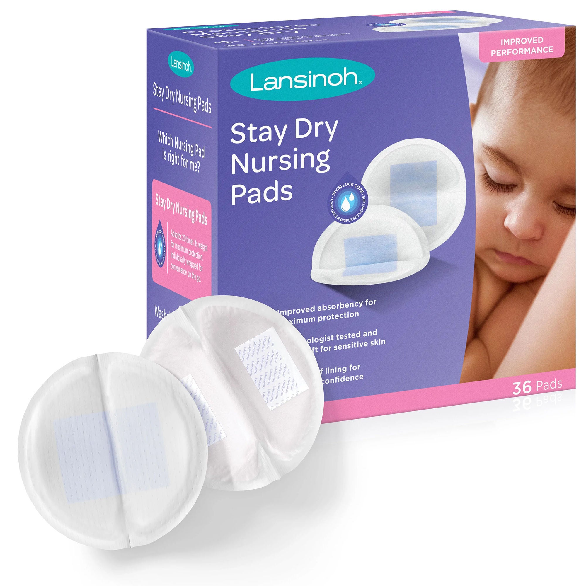 Emerson Healthcare PAD, NURSING STAY DRY LANSINOHDISP (36/BX 12BX/CS)