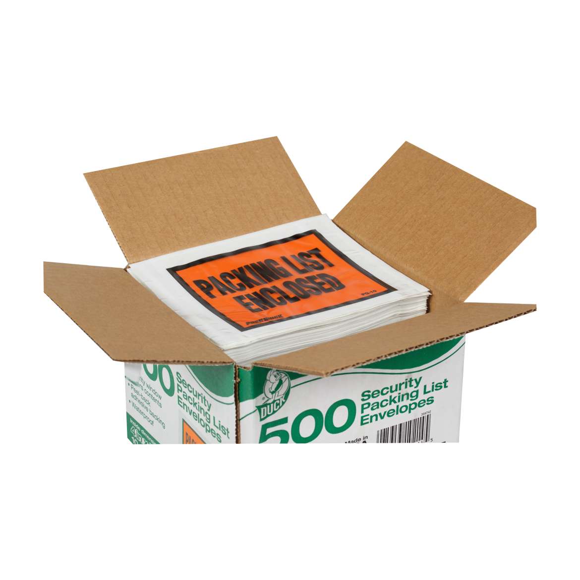 Security Packing List Envelopes 4 x 5 in. 500pk Duck Brand