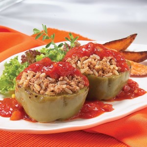 Campbell’s Frozen Entrées Traditional Stuffed Green Peppers, 5 Pound Trays, 4-Pack
