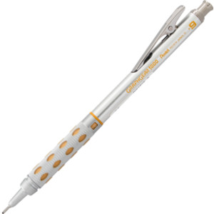 GraphGear 1000 Automatic Drafting Pencil (0.9mm), Yellow Accents
