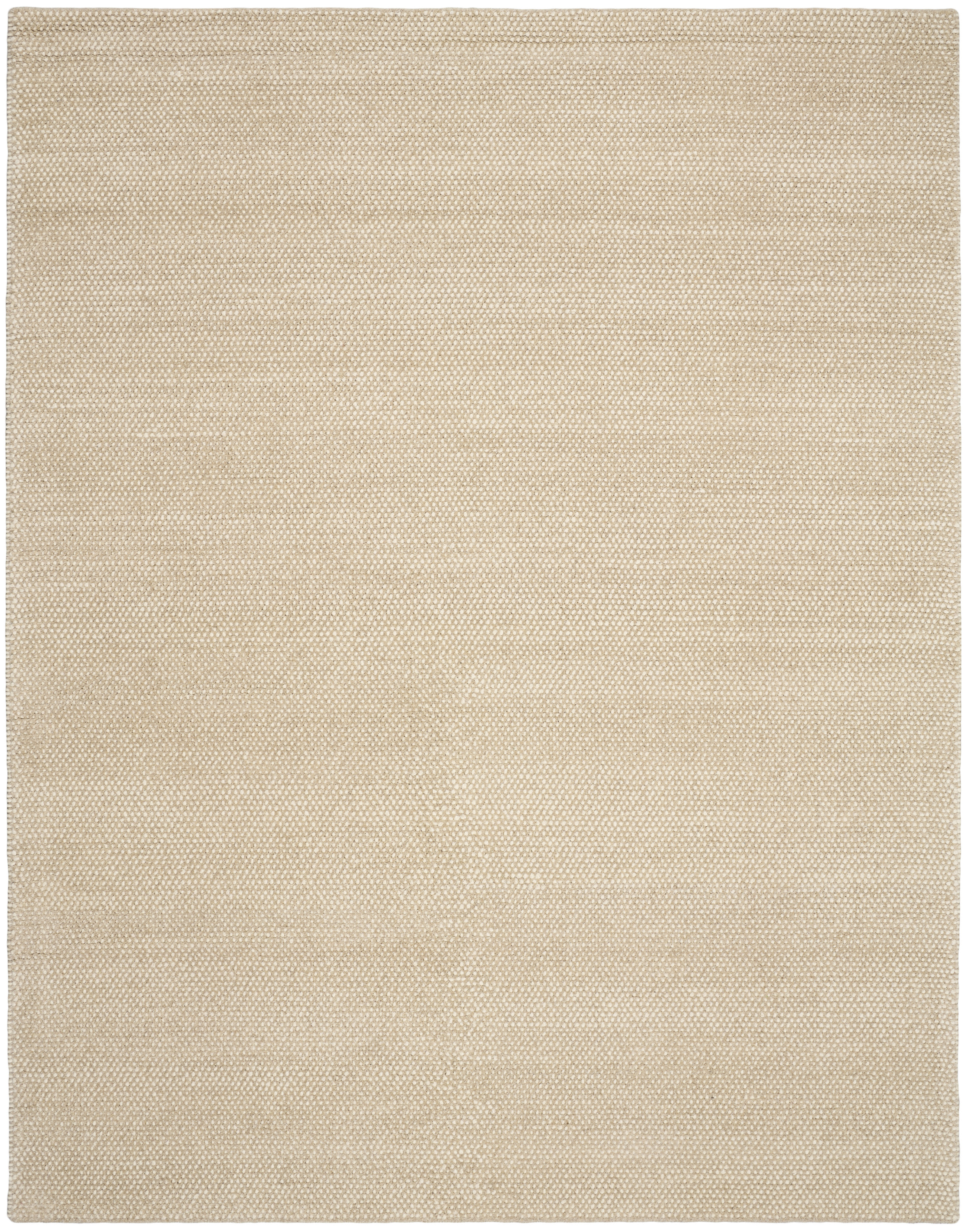 DKNY Pure Rows 8' x 10' Ivory Taupe Farmhouse Indoor Rug