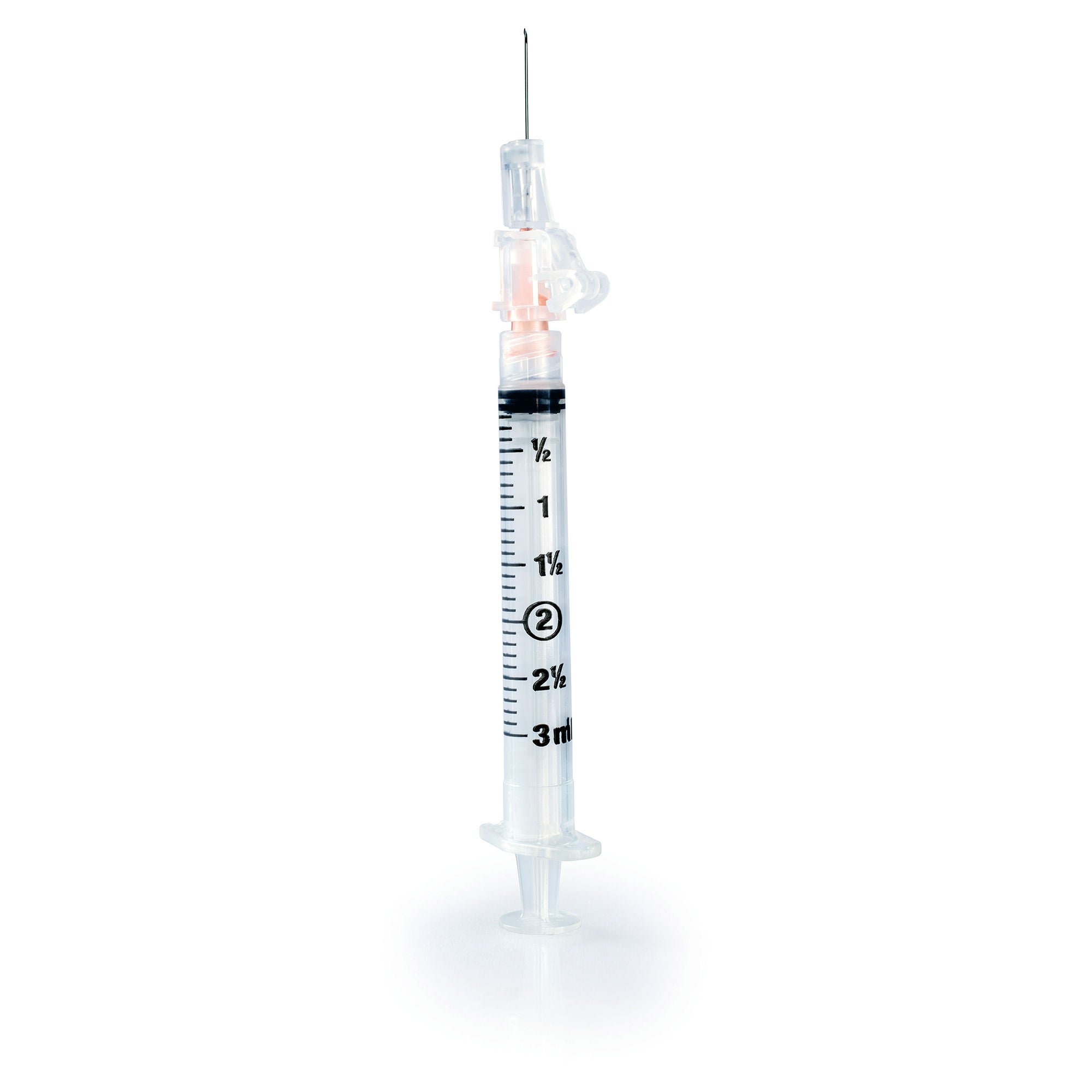McKesson Brand SYR/NDL, SFTY 192-SN3C2558S ORG 3CC 25GX5/8" (50/BX 8BX/CS)