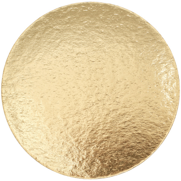 6" Round Gold/Silver Cake Board