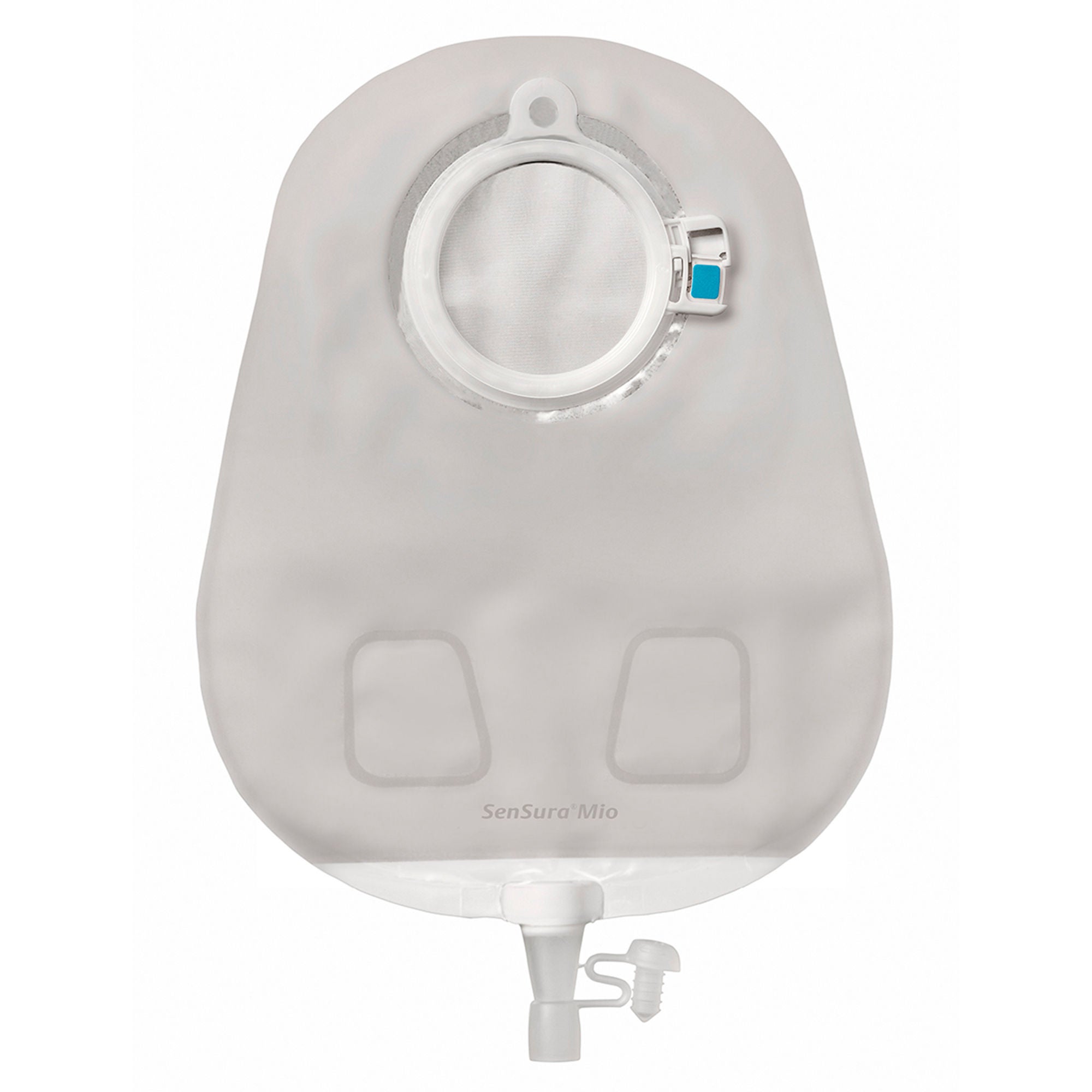 SenSura® Mio Click Two-Piece Opaque Urostomy Pouch, Blue Match