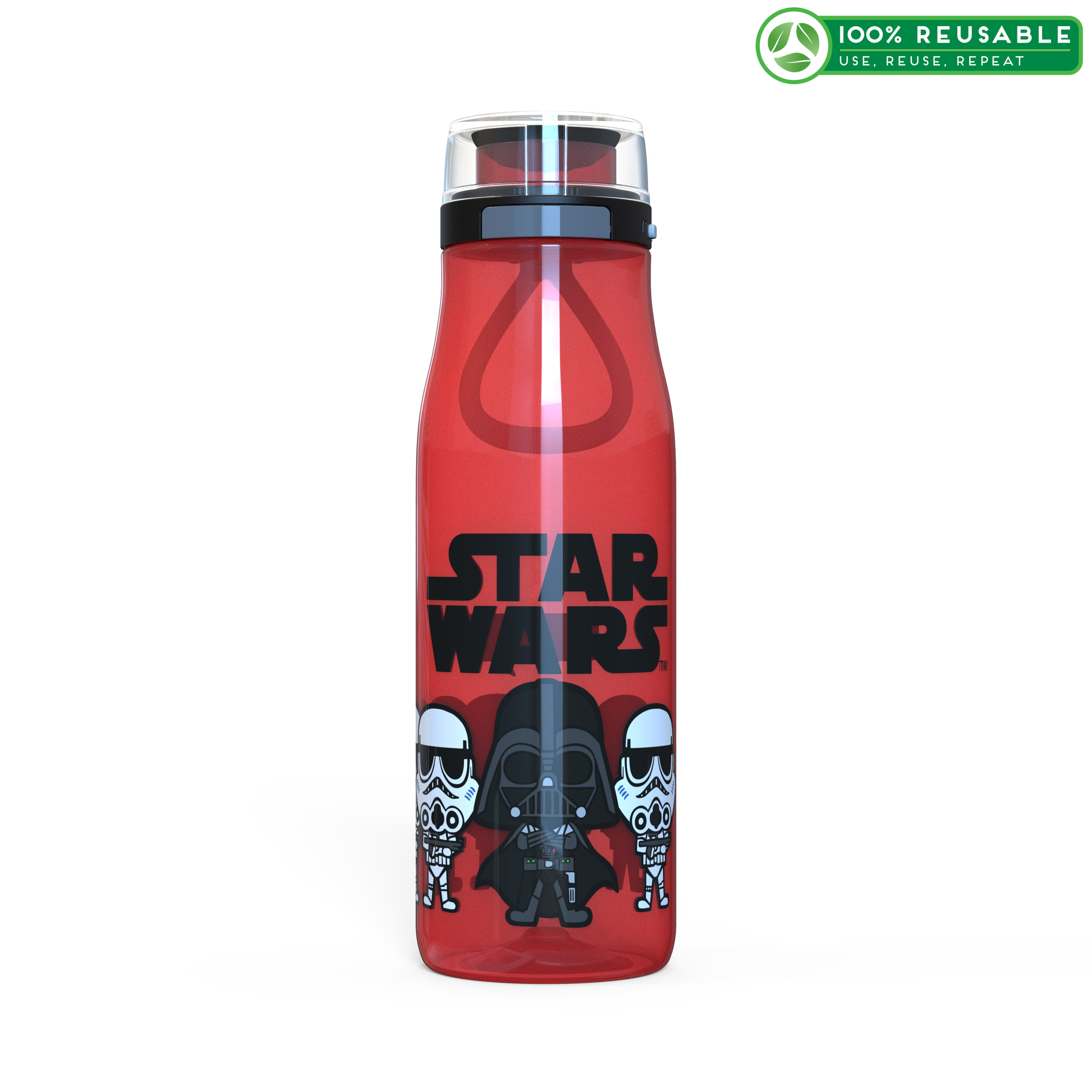 Star Wars 25 ounce Reusable Water Bottle, Darth Vader & Stormtroopers slideshow image 1 Star Wars 25 ounce Reusable Water Bottle, Darth Vader & Stormtroopers slideshow image 1