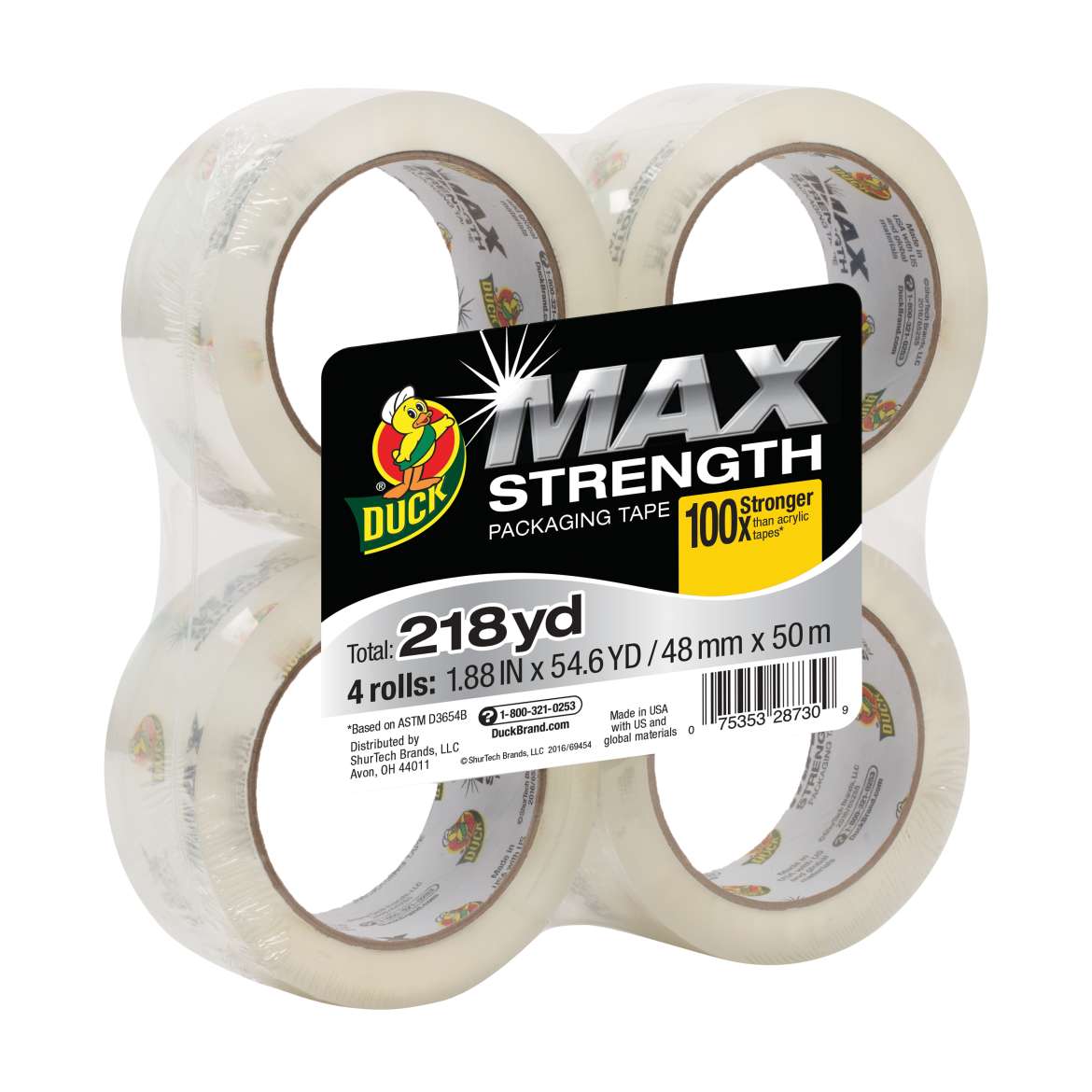 Duck® MAX Strength® Packing Tape Image