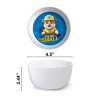 Paw Patrol Kid’s Dinnerware Set, Chase and Rubble, 3-piece set slideshow image 7 Paw Patrol Kid’s Dinnerware Set, Chase and Rubble, 3-piece set slideshow image 7