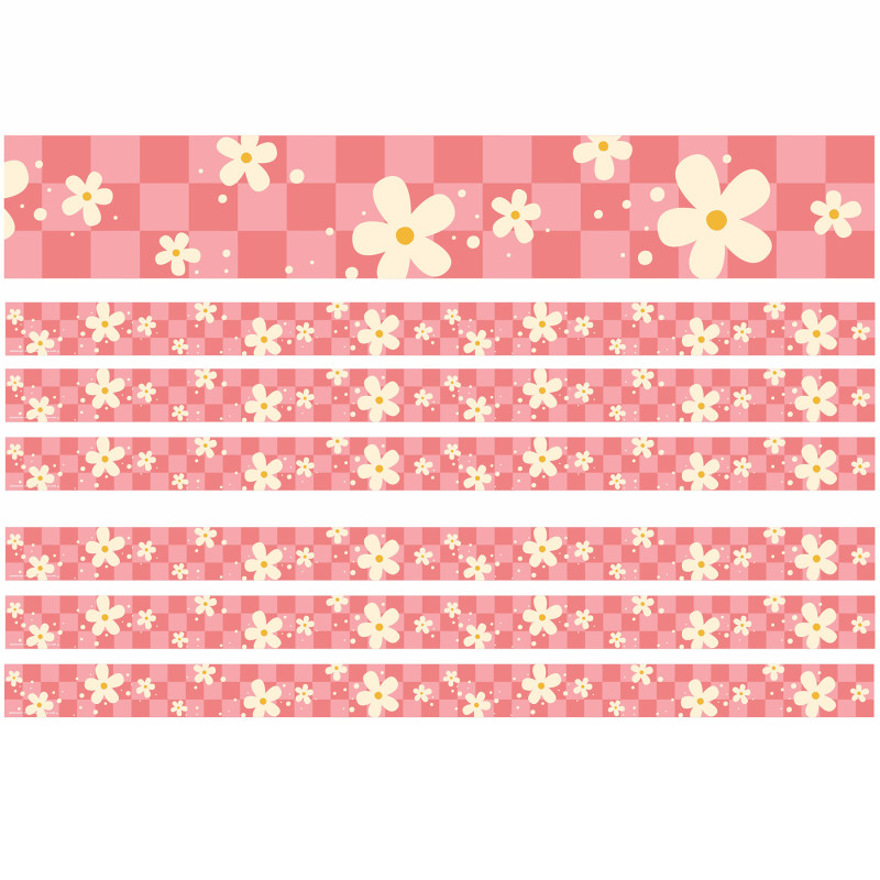Flower Power Deco Trim, 37 Feet Per Pack, 6 Packs