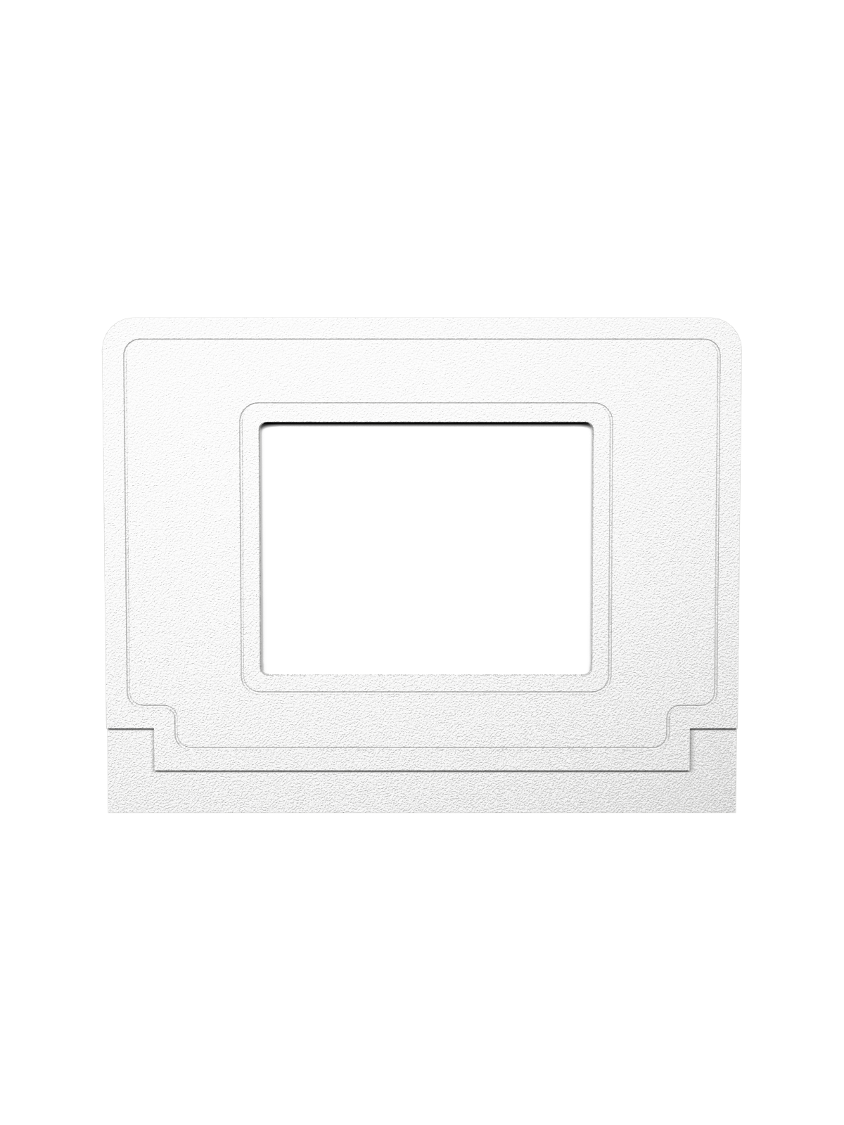 VISION – Single – Sign Frame – White