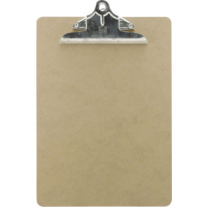 Letter Size Hardwood Clipboard, 1 Count