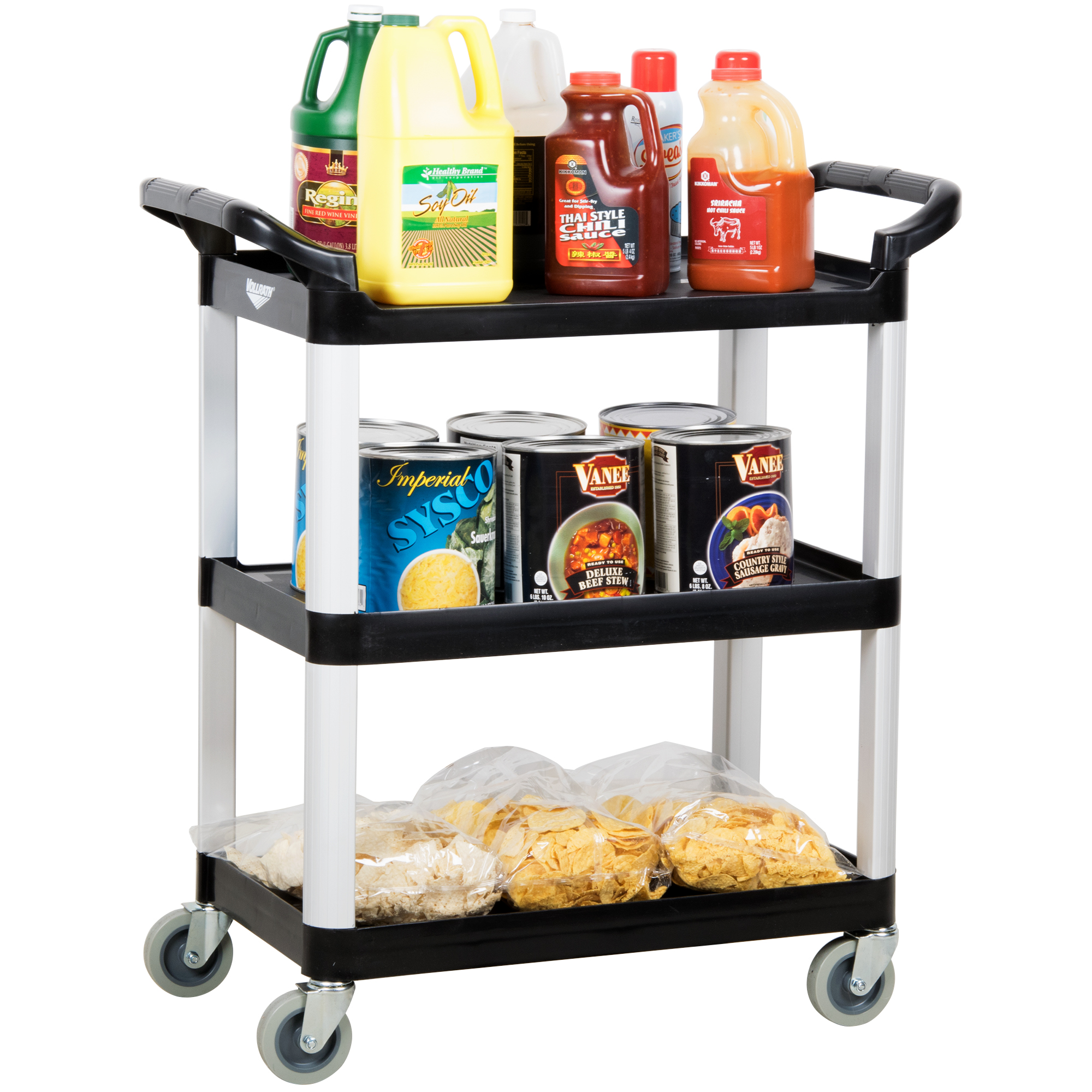 Multi Purpose Plastic Carts Vollrath Foodservice